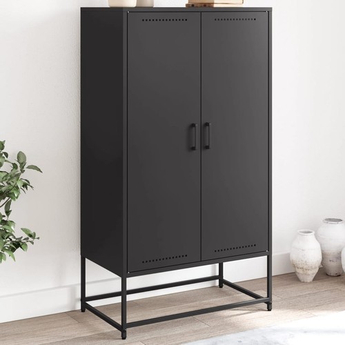 Credenza nera 5x38 - nera, 68,5x38,5x123,5
