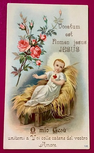 Santino holy card - holy, al