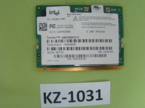 Toshiba sa50 532 intel - toshiba,