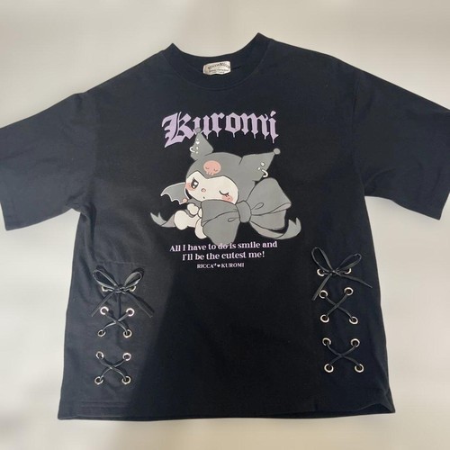 Shirt kuromi ragazza - kuromi, nera