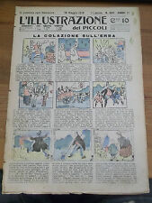 ANTICO FUMETTO : L'ILLUSTRAZIONE DEI PICCOLI 18 MAGGIO 1919 ANNO VI