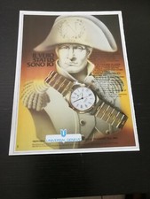 1984 UNIVERSAL GENEVE POLEROUTER OROLOGIO POLSO ORO PUBBLICITA VINTAGE AD