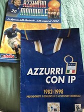 Album Figurine Calcio Nazionale Italiana:Azzurro Mondiale Panini+Azzurri Con Ip.