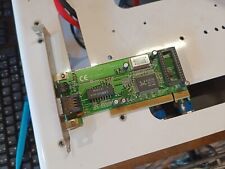 Scheda Ethernet LAN RJ-45 10/100Mbit PCI Controller Realtek 3 Led