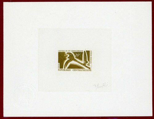Centrafrica 1968 108 artista - centrafrica,