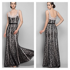 Abito tubino donna pizzo