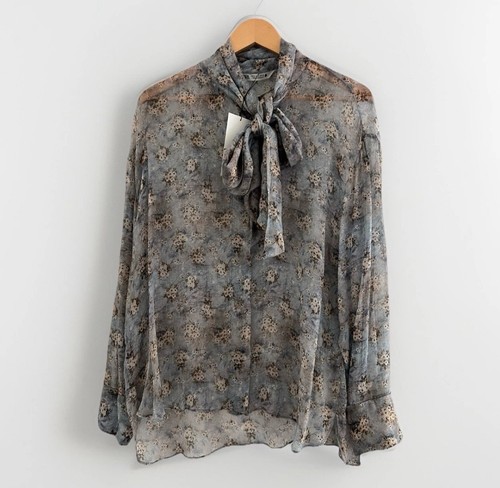 New zara collection floral tie - floral,