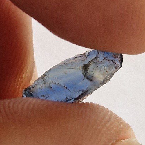 Untreated blue sapphire with - blue,