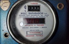 VECCHIO SEGNAPUNTI DA BILIARDO
