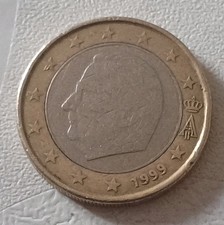1 EURO BELGIO 1999 PRIMA