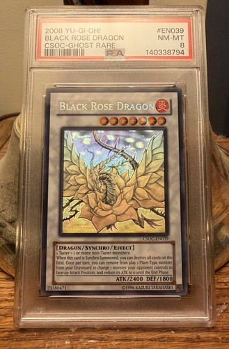 Yugioh black rose dragon psa - rose,