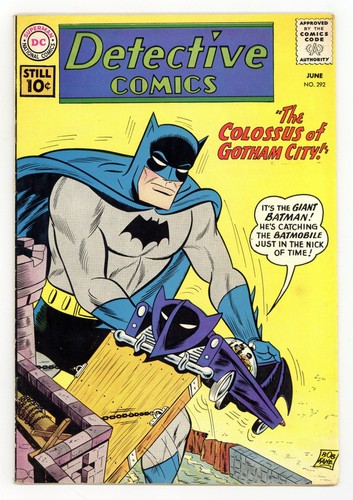 Detective comics 292 6 0 - detective, 6.0