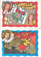 LOTTO DI 11 FUMETTI DELLA SERIE FRANCA ALBI INTREPIDEZZA OTTIMO STATO