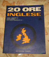 Libri/Riviste/Corso Di Lingua " 20 ORE INGLESE " Ed.Zanasi/Lezione n° 3/Anni 60