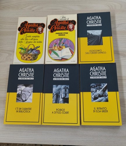 Lotto libri agatha christie - libri,