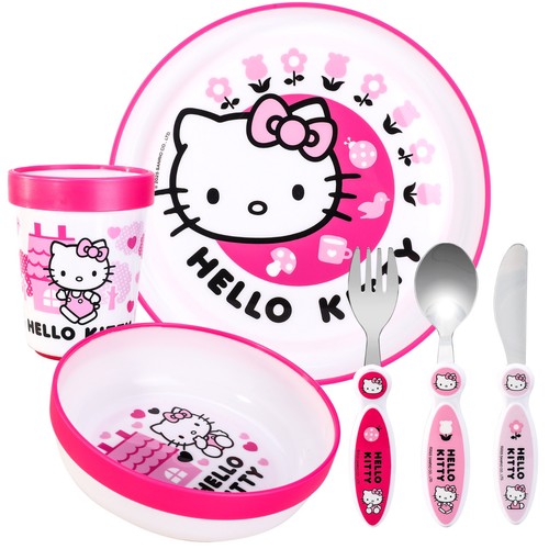 Hello kitty set posate per - hello,