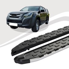 Pedane Isuzu D-MAX Da Anno Di Costruzione 06/2012 SUPA Argento Con ABE