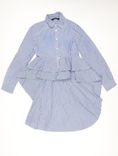 Abito camicia donna Zara blu a