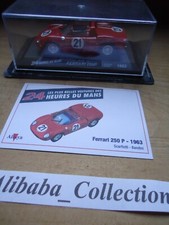 Macchina Ferrari 250 P 1963 1: 43e Miniatura 24 Ore Mans 24H Altaya Hours