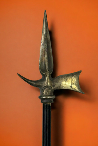 Lancia alabarda argento legno - lancia,