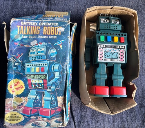 Robot parlante vintage - -, tiro