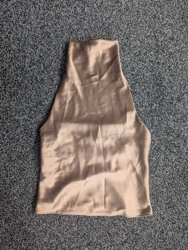 Blusa canotta zara raso con - canotta,