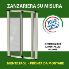 ZANZARIERA BOTTONATA QUADRA SCORRIMENTO ORIZZONTALE DALÌ 2- ZANZARIERE SU MISURA