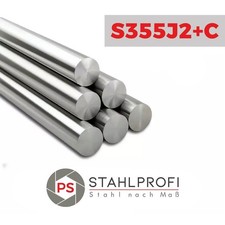 Acciaio tondo S355J2+C h9 acciaio grezzo tondo Ø 6 – Ø 120 mm [lunghezza 100 – 2000 mm]