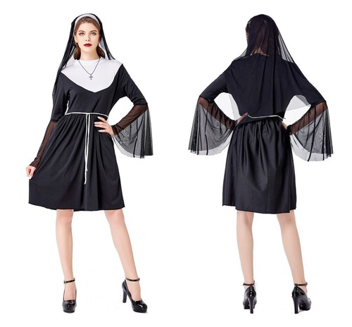 Costumi ispessiti monaca