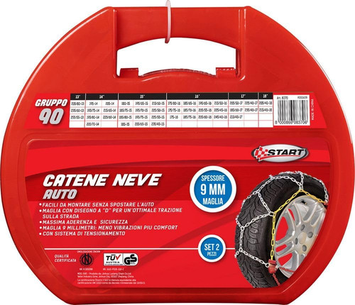 Catene neve gr 90 - , mm-gr.90