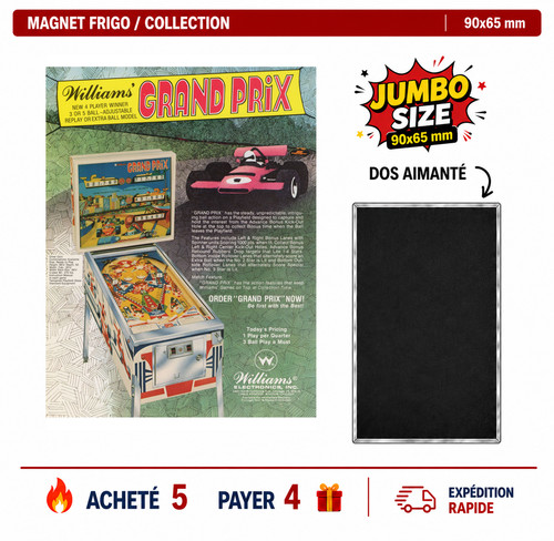 Magnet frigo grand prix - frigo,
