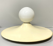 LAMPADA DISCO WALL CEILING LAMP Stilnovo DESIGN G. Gorgoni METALLO BIANCO ø 39cm