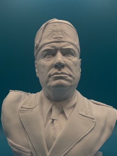 Busto benito mussolini war - mussolini,