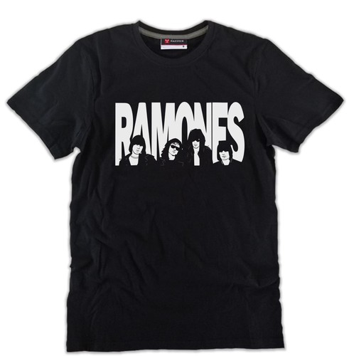 Shirt ramone band musica - t-shirt,