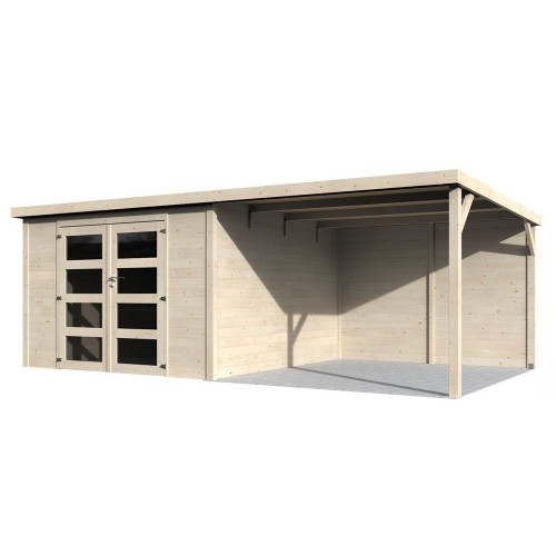 Casa tettoia block - tettoia, house