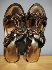 SANDALI CUCG? TG 38 VERA PELLE GENUINA