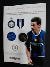 MEDAGLIA INTER CAMPIONE D'ITALIA 2006-2007  N° 3  IBRAHIMOVIC