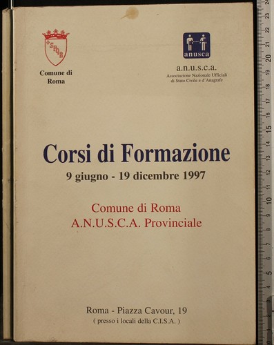 Corsi formazione 1997 - di,