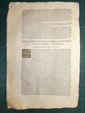 MATTIOLI MATTHIOLI Erbario a