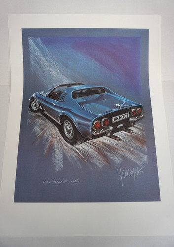 Poster vintage opel - vintage, 125
