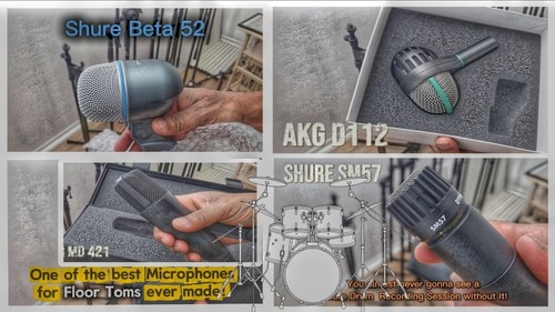Pacchetto microfono batteria