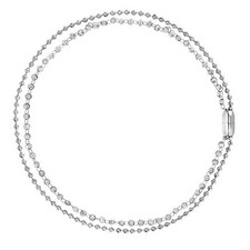 Collana Donna Acciaio Silver
