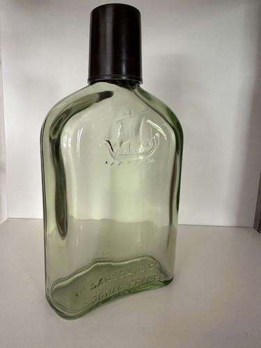 Bottiglia vetro verde cognac - vetro,