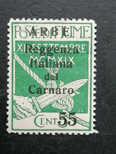 Francobollo occupazione fiume - occupazione,
