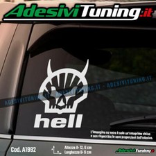 Adesivo Skull Teschi Hell