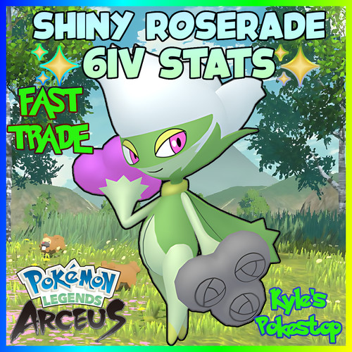 6iv shiny roserade - 🌟shiny🌟, /