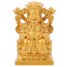 Feng Shui della ricchezza Statua Caishen Scultura Cinese Prosperità