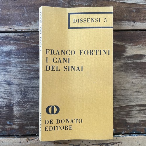 Franco fortini cani - fortini, i