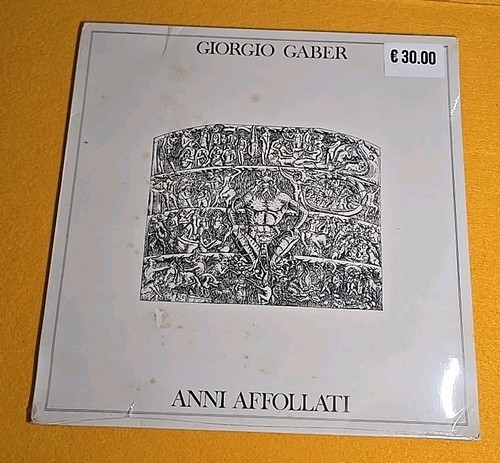 Giorgio gaber anni - giorgio,