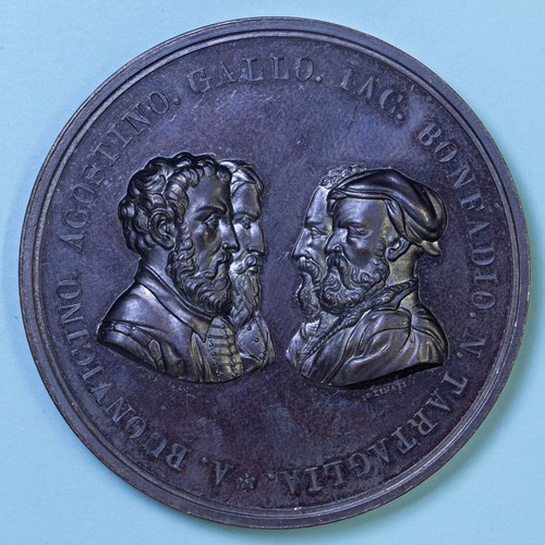 Brescia medaglia 1857 - medaglia,